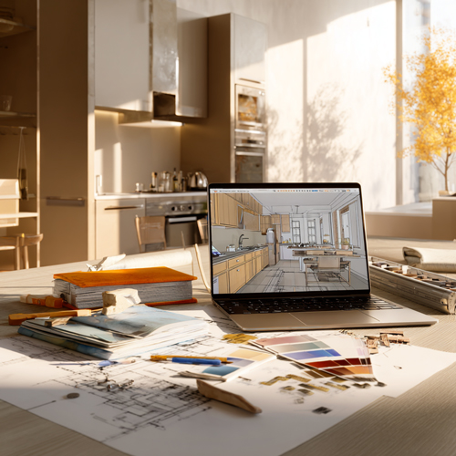 image of remodeled kitchen